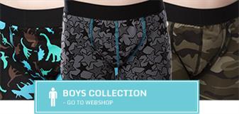 Incontinence boxers for boys